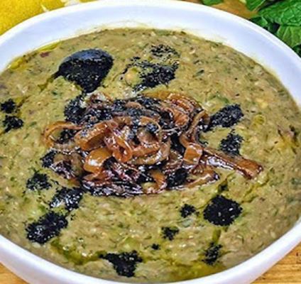 Şirazın tərəvəzli aşı qüvvəli və sağlam aşdır