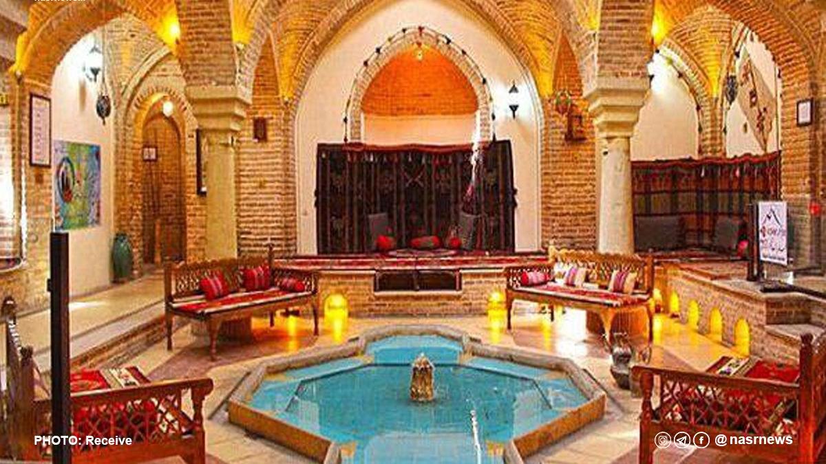 Təbriz Nobar Hamamı, Daxili Dizaynda Həndəsi Formaların  Gözoxşayan Qarışığı
